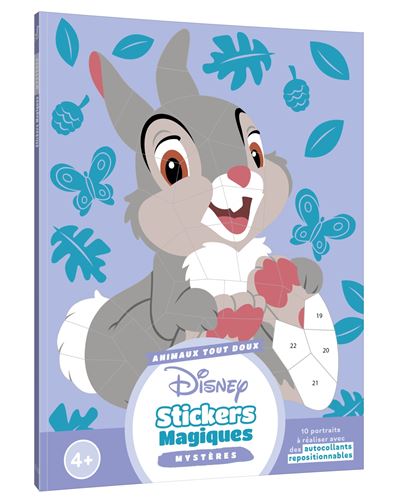 DISNEY - Mes stickers magiques - Mysteres (4+) - Animaux tou