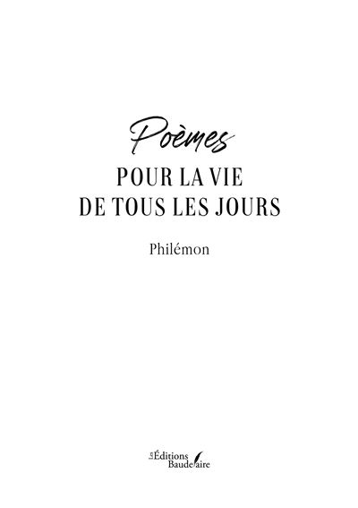 Poèmes pour la vie de tous les jours