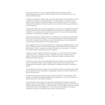 Les cicatrices de l'éveil