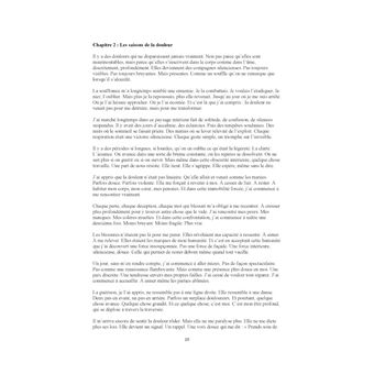 Les cicatrices de l'éveil