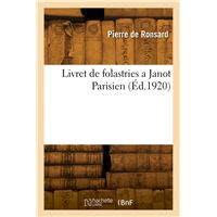 Livret de folastries a Janot Parisien