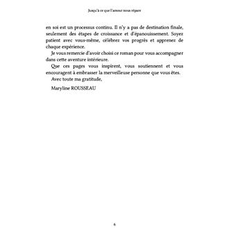 Jusqu'à ce que l'amour nous répare
