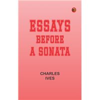 Essays Before a Sonata