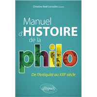 Manuel d'histoire de la philo