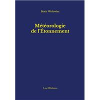 Météorologie de l’Étonnement
