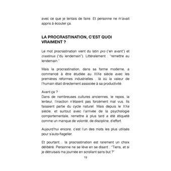 Ce n'est pas de la Procrastination