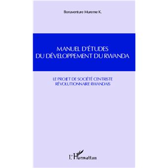 Manuel d'études du développement du Rwanda - 1