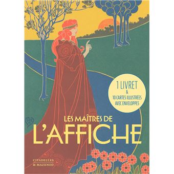 Cartes (1 étui de 10 cartes) maîtres de l'affiche