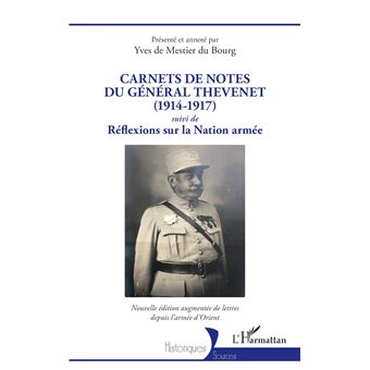 Carnets de notes du général Thevenet (1914-1917)