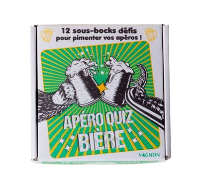 Sous-bocks Apéro Quiz Bière -  -  Editions Vagnon - Vagnon Du Plaisancier Eds - Jeux livres objets
