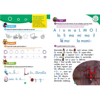 Miraculous - Je me prépare à la lecture 2025 - De la Grande Section au CP - Dès 5 ans