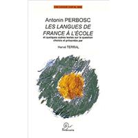 Les langues de france a l'ecole
