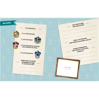 Harry Potter - Mon journal secret reliques de la mort avec pendentif