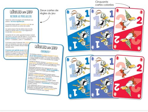Les P'tites Poules – Les jeux de cartes – Jeu de 50 cartes