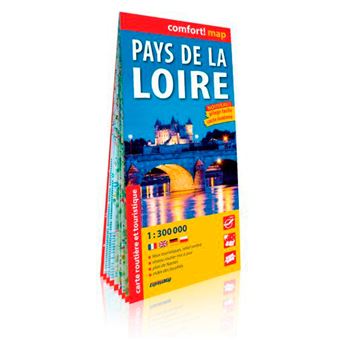 Pays De La Loire 1/300.000 (Carte Grand Format Lam - 1