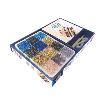 Ma fabrique à bijoux Blue & black Bracelets à messages - Collectif - Dessain Et Tolra - Coffret - Jeux livres objets