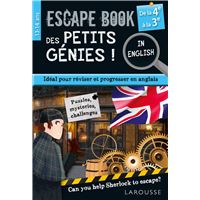 Petits Génies ! - Escape game des petits génies - 4e-3e - Cahier
