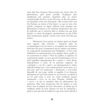 L'erreur spirite