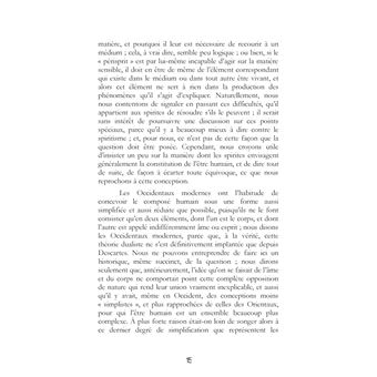 L'erreur spirite