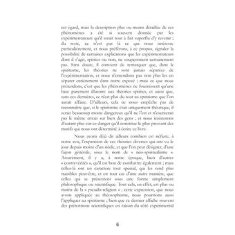 L'erreur spirite