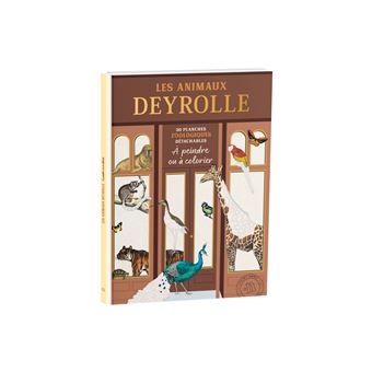 Les animaux Deyrolle à colorier - 1