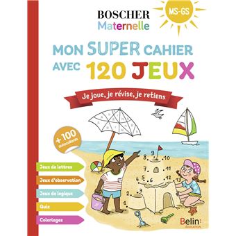 Mon super cahier avec 120 jeux - 1