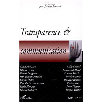 Transparence et communication - 1