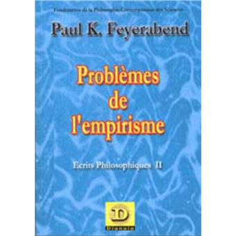 Problèmes de l'empirisme - 1
