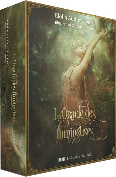 L'Oracle des lumineuses + 49 cartes - Loups Eloha Audrey - Courrier Du Livre - Boîte ou accessoire - Jeux livres objets
