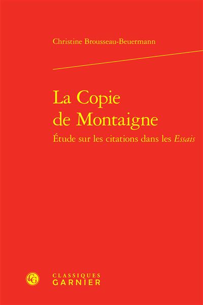 La Copie de Montaigne