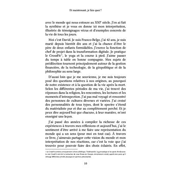 Et maintenant, je fais quoi ?