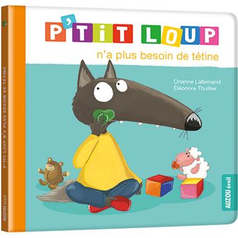 livre enfant bébé p'tit loup va sur le pot