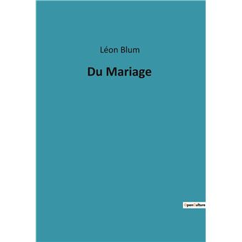 Du Mariage - 1