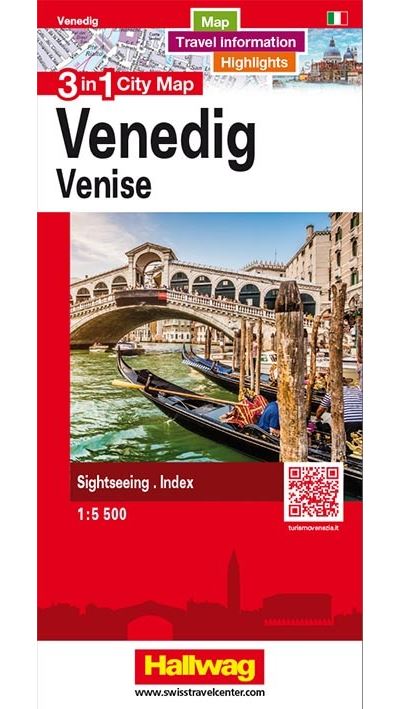Venedig - venise 3 in 1 city map