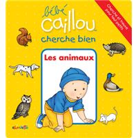 Bébé Caillou cherche bien les animaux