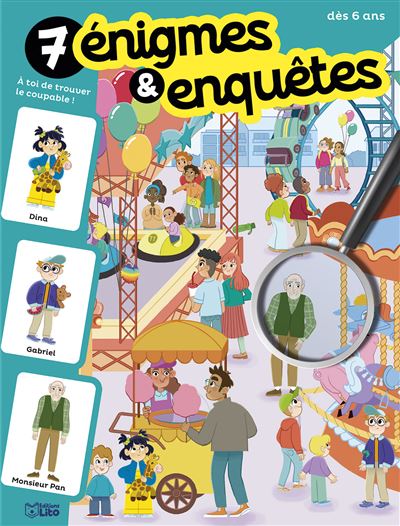 couverture de : 7 &eacute;nigmes & enqu&ecirc;tes