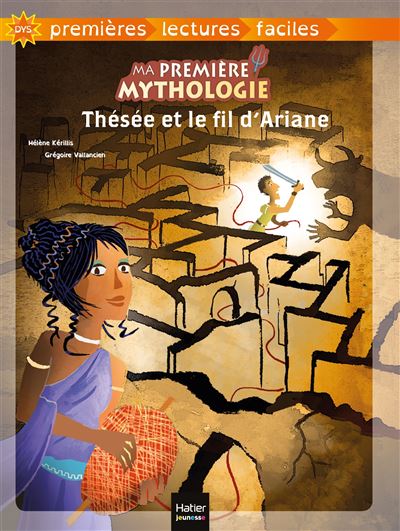 Ma première mythologie - Thésée et le fil d'Ariane adapté dès 6 ans - Hélène Kérillis - Poche