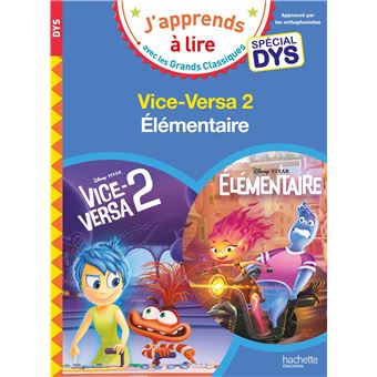 Vice Versa - Disney - Elémentaire / Vice Versa 2 - Spécial DYS (dyslexie) - 1
