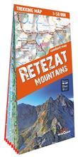 Monts Retezat 1/50000 (carte grand format laminée trekking tQ) Retezat Mountains Anglais