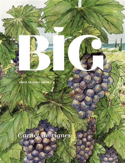 BIG – SAINT-TROPEZ N°5 / Carnet de vignes - Sandrine Léon - broché