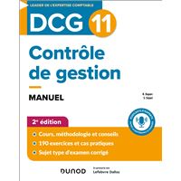 DCG 11 - Contrôle de gestion - Manuel