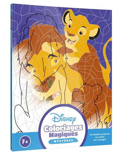 DISNEY - Mes Coloriages Magiques - Trompe l'oeil (7+) -  Collectif - Hachette Disney - broché - Document jeunesse