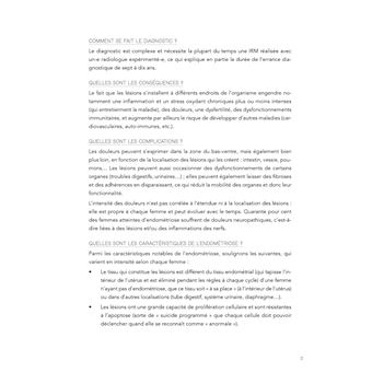 Mon journal de suivi pour mieux vivre avec l'endométriose