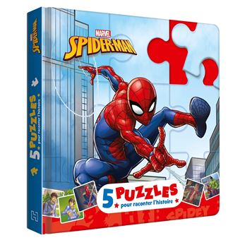 Puzzles 3x49 p - Spider-man en action, Puzzle enfant