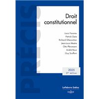 Droit constitutionnel 2025