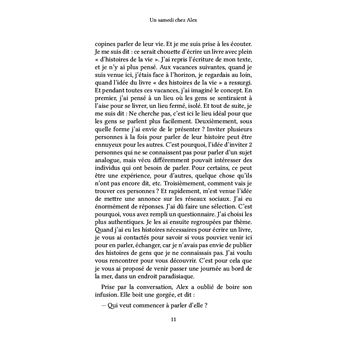Un samedi chez Alex