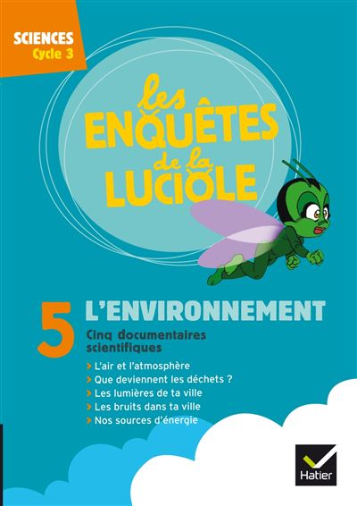 Les Enquêtes de la Luciole Cycle 3 - L'environnement - DVD -  Collectif - Texte lu (CD)
