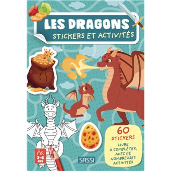 Le dragons - Stickers et activités - 1