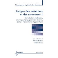 Fatigue des matériaux et des structures 1 : introduction, endurance, amorçage et propagation des fissures