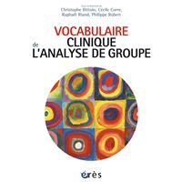 Vocabulaire clinique de l'analyse de groupe